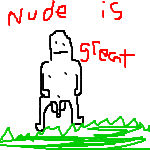 nude guy